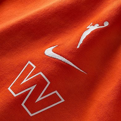 Unisex Nike Orange WNBA Logowoman Premium Essential T-Shirt