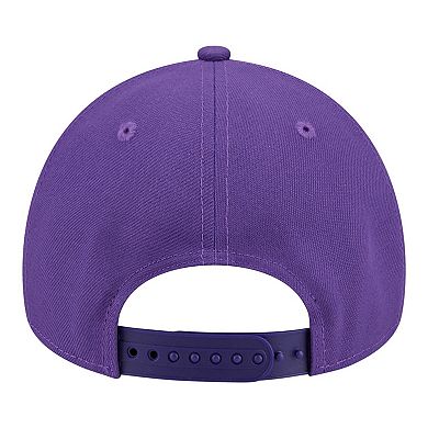 Youth New Era Purple Los Angeles Lakers 9FORTY A-Frame Adjustable Hat