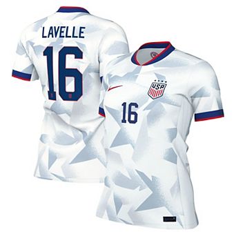 Women's Nike Rose Lavelle White USWNT 2025 Home Replica Player Jersey