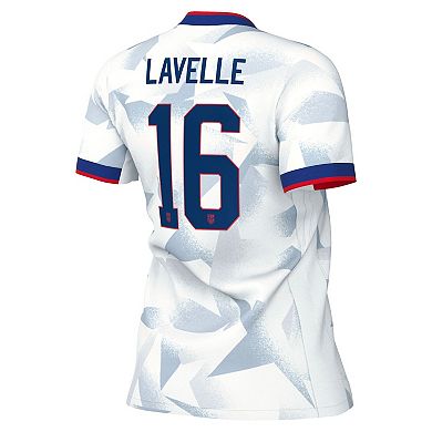 Women's Nike Rose Lavelle White USWNT 2025 Home Replica Player Jersey