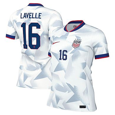 Women's Nike Rose Lavelle White USWNT 2025 Home Replica Player Jersey