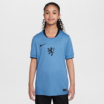 Youth Nike Blue Netherlands Women's National Team 2025/26 Away Replica Jersey