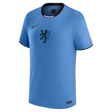 Youth Nike Blue Netherlands Women's National Team 2025/26 Away Replica Jersey
