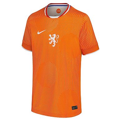 Youth Nike Orange Netherlands Women's National Team 2025/26 Home Replica Jersey