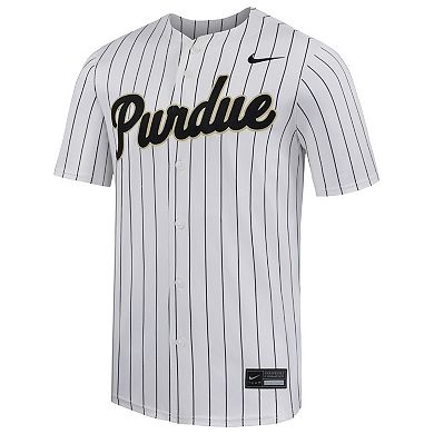 Men's Nike White Purdue Boilermakers Limited Baseball Jersey
