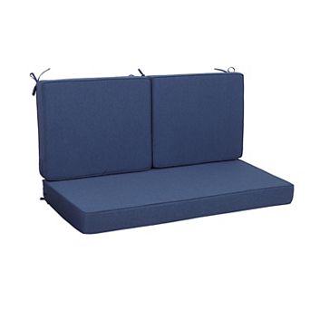 Outdoor Loveseat Cushion Set, 48 x 24, WaterProof, Fade Resistant, Couch love seat cushion