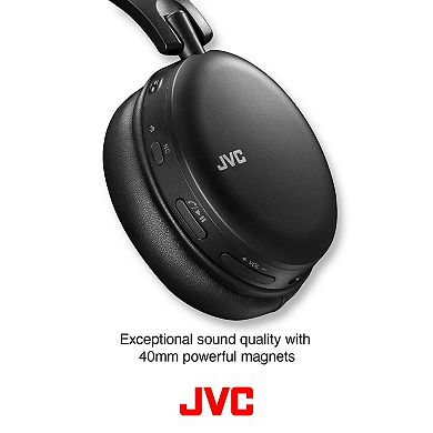 JVC HAS91NB Noise Cancelling Wireless Headphones Black