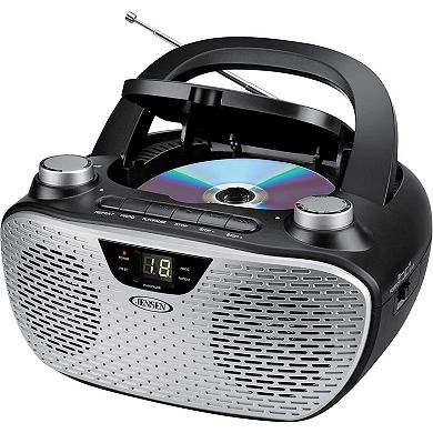 Jensen CD485 Portable Stereo CD Player with AM/FM Radio