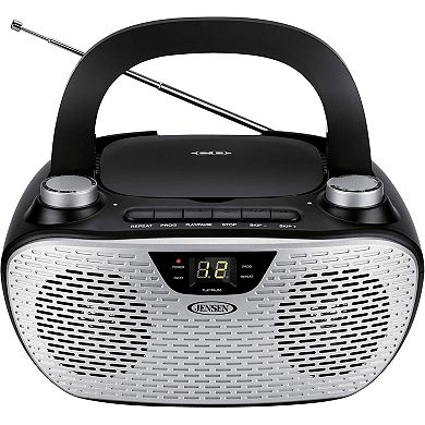 Jensen CD485 Portable Stereo CD Player with AM/FM Radio