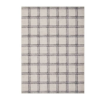 Contemporary Area Rug Non Slip Foldable Low Pile Ultra Thin Pet Friendly Floor Cover for Bedroom