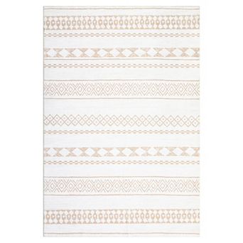 Boho Area Rug Machine Washable Non Slip Non Shedding Stain Resistant Carpet for Bedroom Kitchen