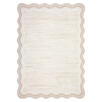 Contemporary Area Rug Non Slip Stain Resistant Vacuum Clean Ultra Thin Carpet for Bedroom Bathroom