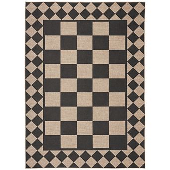 Contemporary Washable Area Rug Non Slip Stain Resistant Vacuum Clean Ultra Thin Carpet for Bedroom