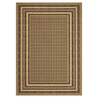 Contemporary Area Rug Low Pile Pet Friendly Non Slip Vacuum Clean Carpet for Kid's Room Dining Room