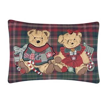 St. Nicholas Square® Teddy Bears Decorative Throw Pillow