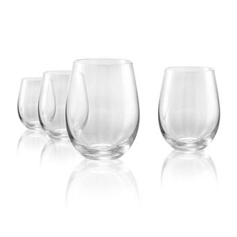 Artland Sommelier 16-oz. Clear Stemless Glass Set of 4