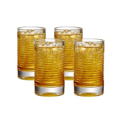 Artland Hampton Highball Glasses 4-Piece Set