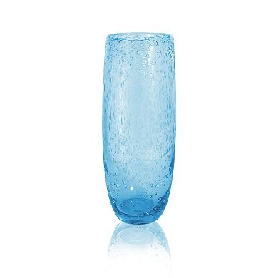 Artland Iris Light Bubble Glass Stemless Flutes 4-Piece Set