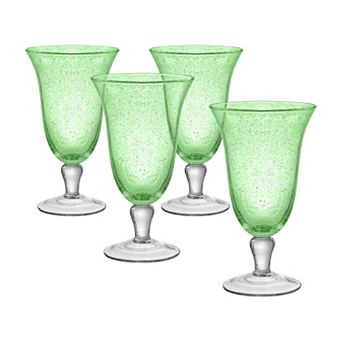 Artland Iris Footed Ice Tea 18-oz. Glasses 4 pc Set