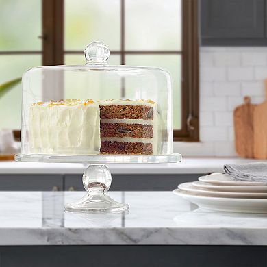 Artland Simplicity Straight Sided Dome Cake Stand