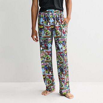 Men's Marvel Spider-Man & Green Goblin Battle Comic Cover Pajama Pants