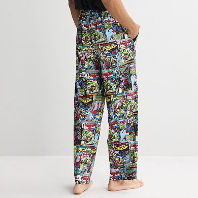 Men's Marvel Spider-Man & Green Goblin Battle Comic Cover Pajama Pants