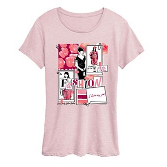 Women's The Devil Wears Prada Fashion Sketchbook Graphic Tee