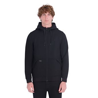 Men's Spyder Mini Waffle Bonded Fleece Full Zip Hoodie