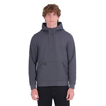 Men's Spyder Mini Waffle Bonded Fleece Full Zip Hoodie