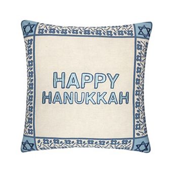 Celebrate Together™ Happy Hanukkah Embroidery Pillow