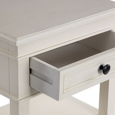 Stella & Eve Wood 2-Drawer Accent Table