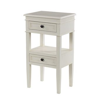 Stella & Eve Wood 2-Drawer Accent Table