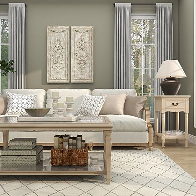 Stella & Eve Wood Accent Table with 1 Drawer