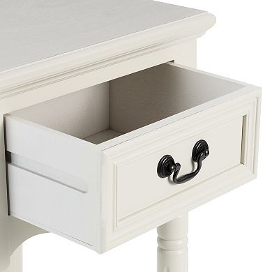 Stella & Eve Wood Accent Table with 1 Drawer