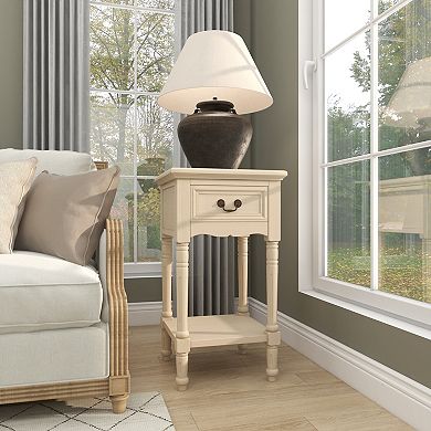 Stella & Eve Wood Accent Table with 1 Drawer