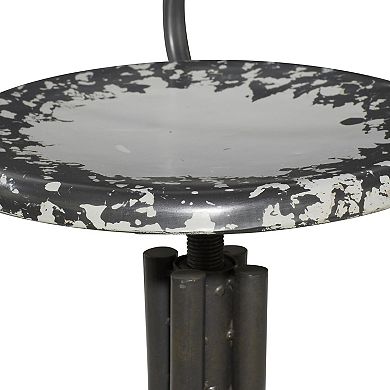 Stella & Eve Metal Bar Stool with Backrest