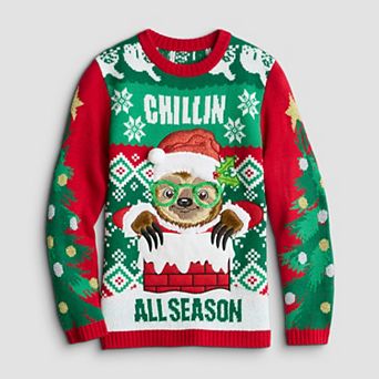 Boys 8-20 Festive Holiday Sweater