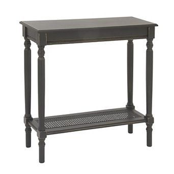 Stella & Eve Wooden Console Table with Shelf