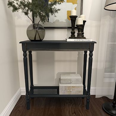 Stella & Eve Wooden Console Table with Shelf
