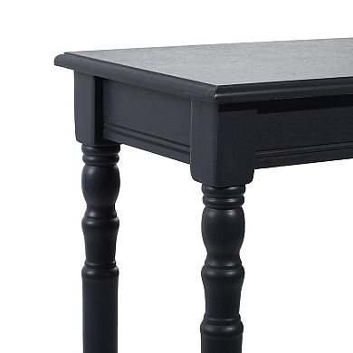 Stella & Eve Wood Slim Turned Console Table