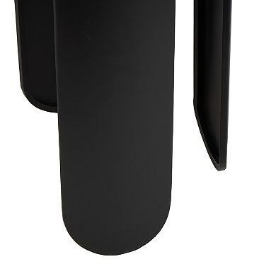 Stella & Eve Metal Round Accent Table with Marble Top