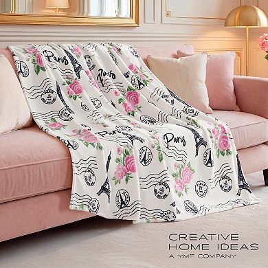 Creative Home Ideas Oversized Plush Throw Blanket
