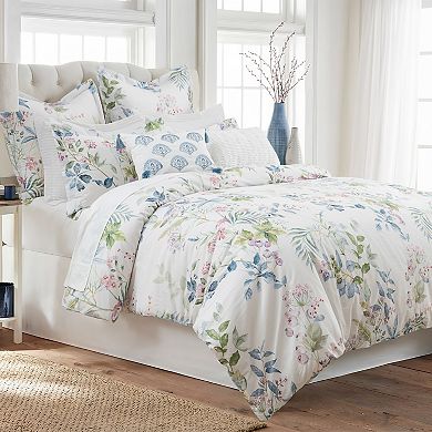 Levtex Home Seraphine Blooms 2-Piece Euro Sham Set