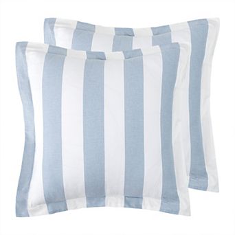 Levtex Home Cabana Stripe Euro Sham 2 pc Set