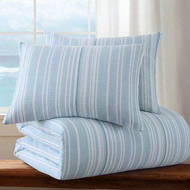 Levtex Home Boracay Stripe Muslin Duvet