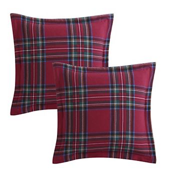Levtex Home Spencer Plaid Woven Euro Sham 2 pc Set