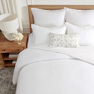 Levtex Home Cotton Tencel Duvet Cover Set with Shams