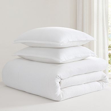 Levtex Home Cotton Tencel Duvet Cover Set with Shams