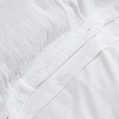 Levtex Home Cotton Tencel Duvet Cover Set with Shams