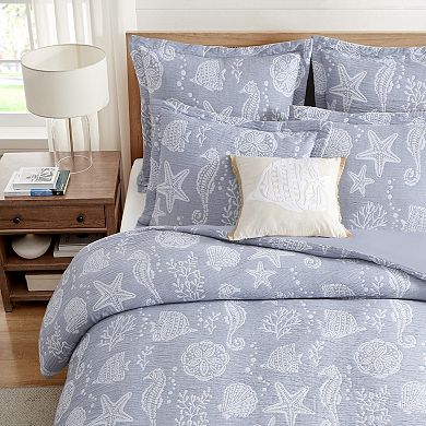 Levtex Home Seaside Charm Euro Sham 2-Piece Set
